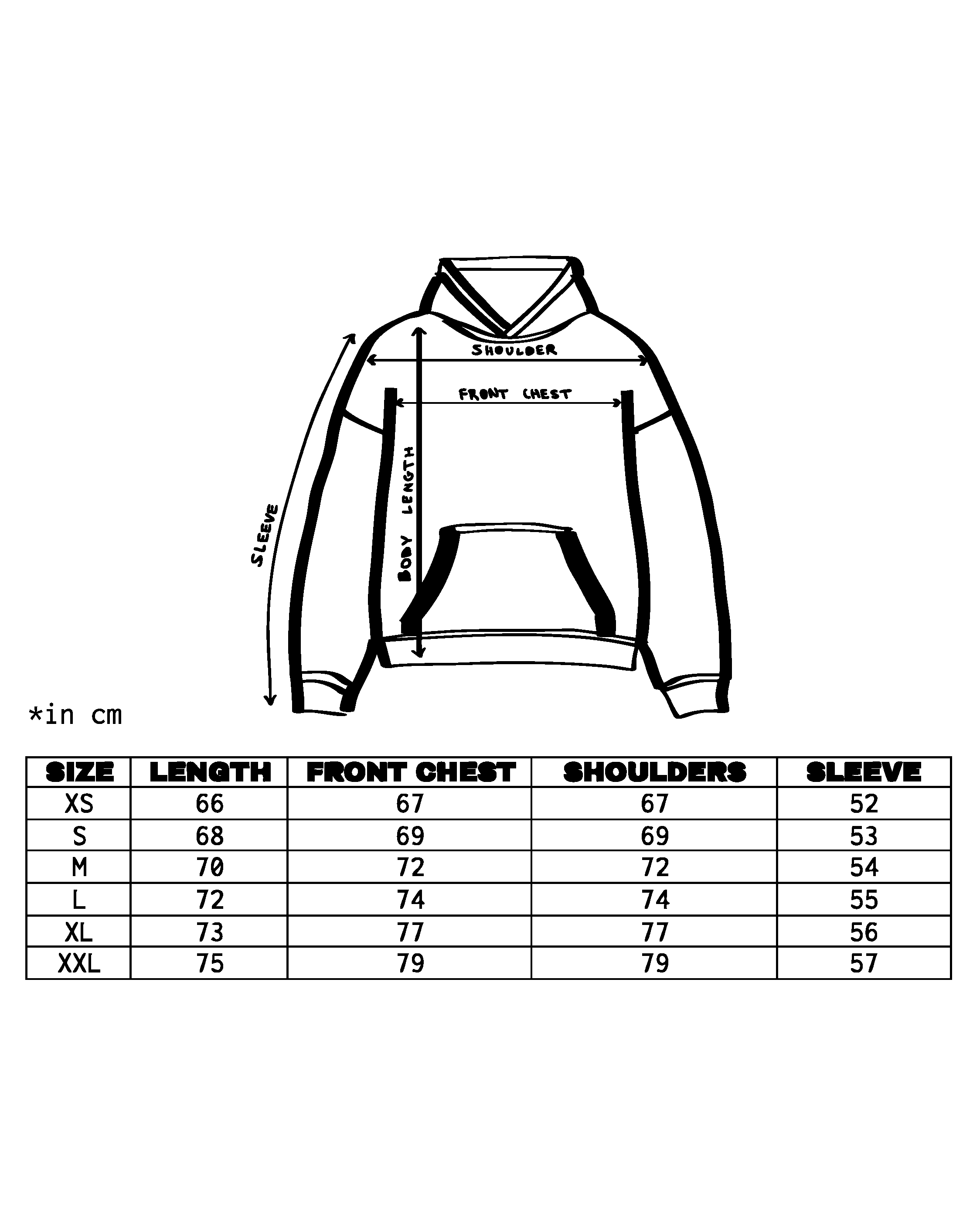 'FEAR NO EVIL' hoodie