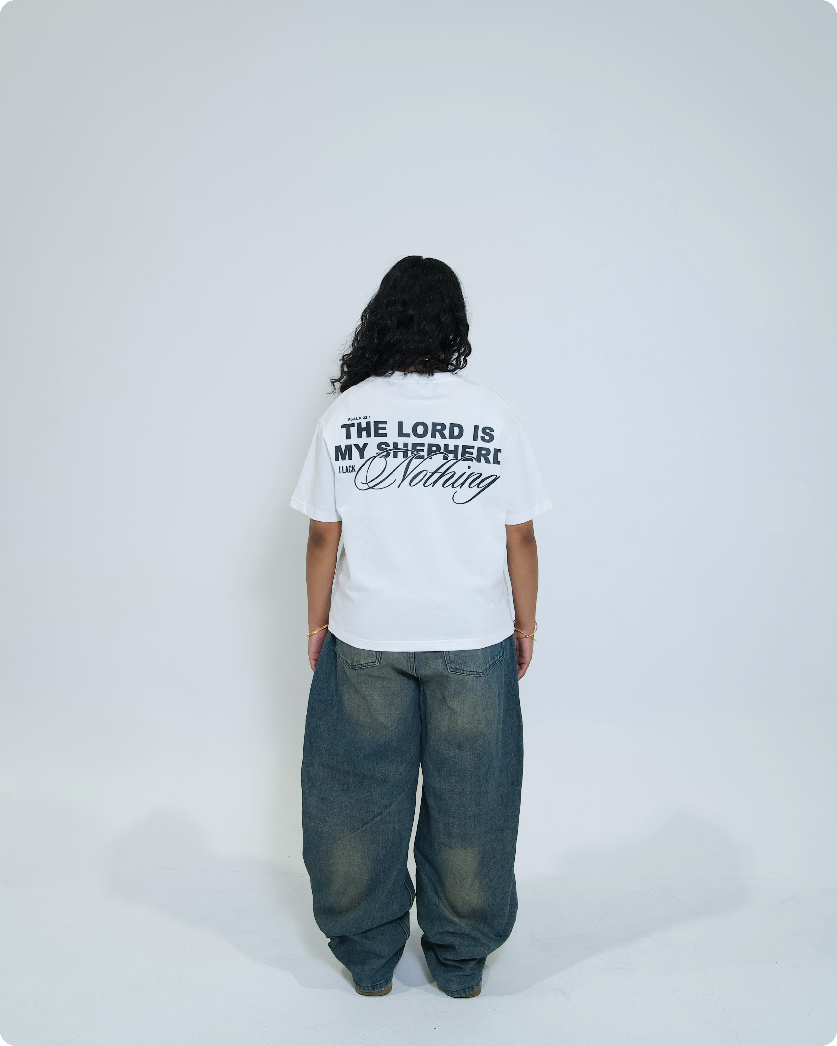 "I LACK NOTHING" t-shirt