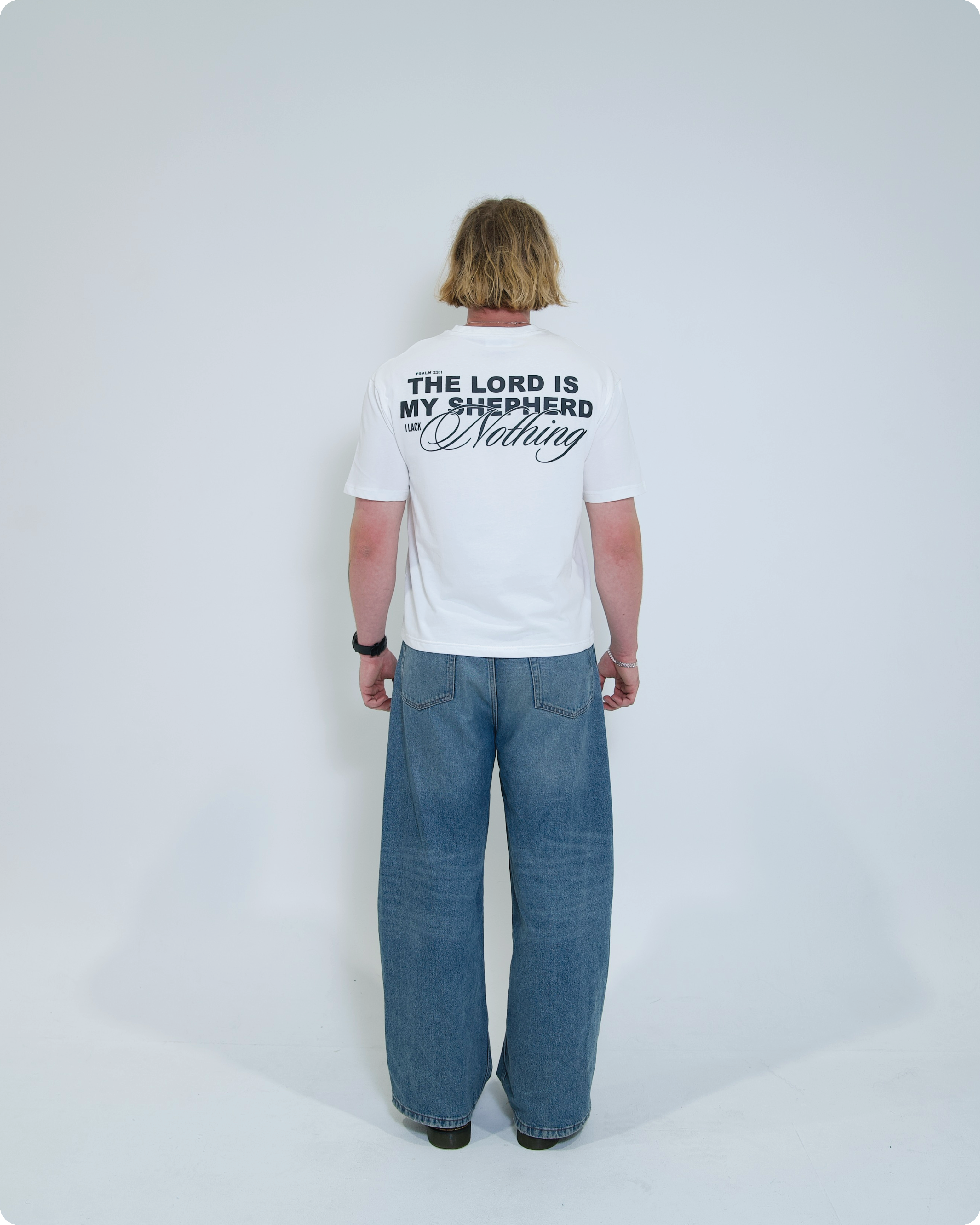 "I LACK NOTHING" t-shirt
