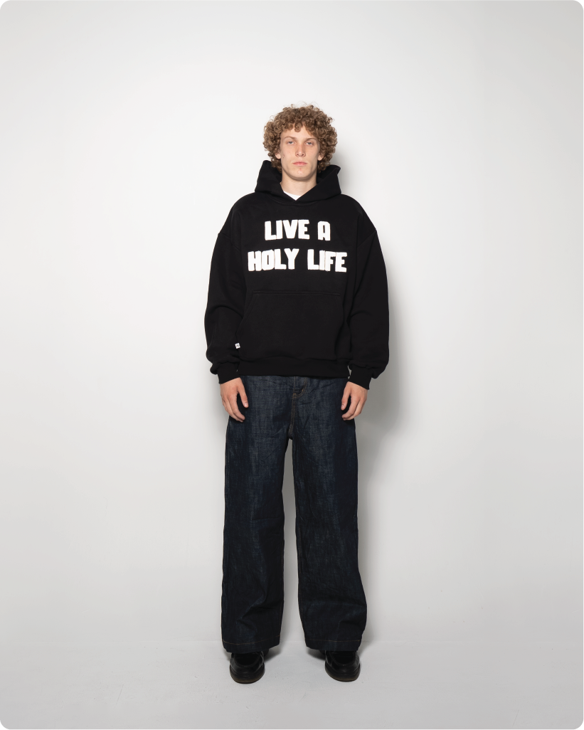 ‘LIVE A HOLY LIFE’ hoodie