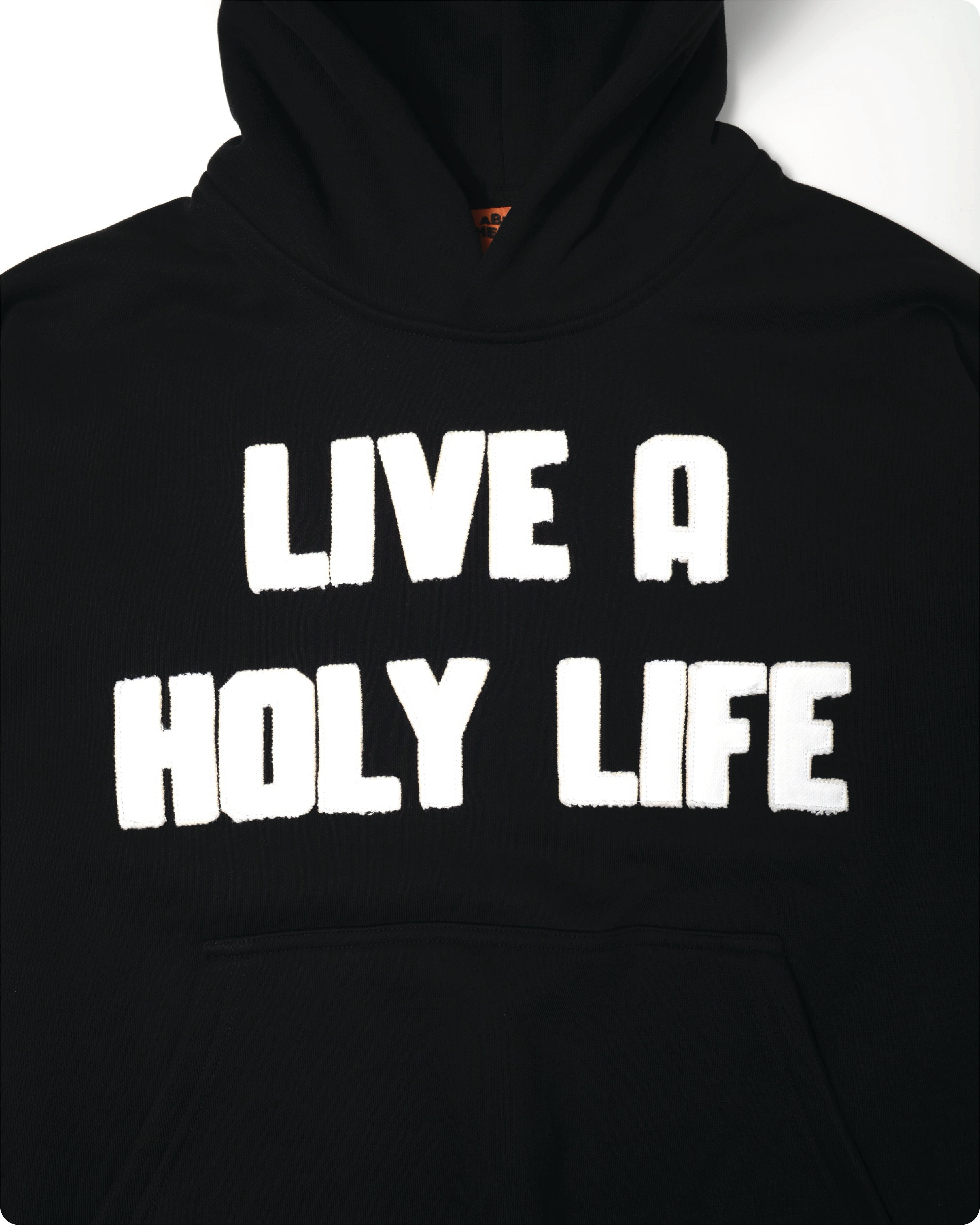 ‘LIVE A HOLY LIFE’ hoodie